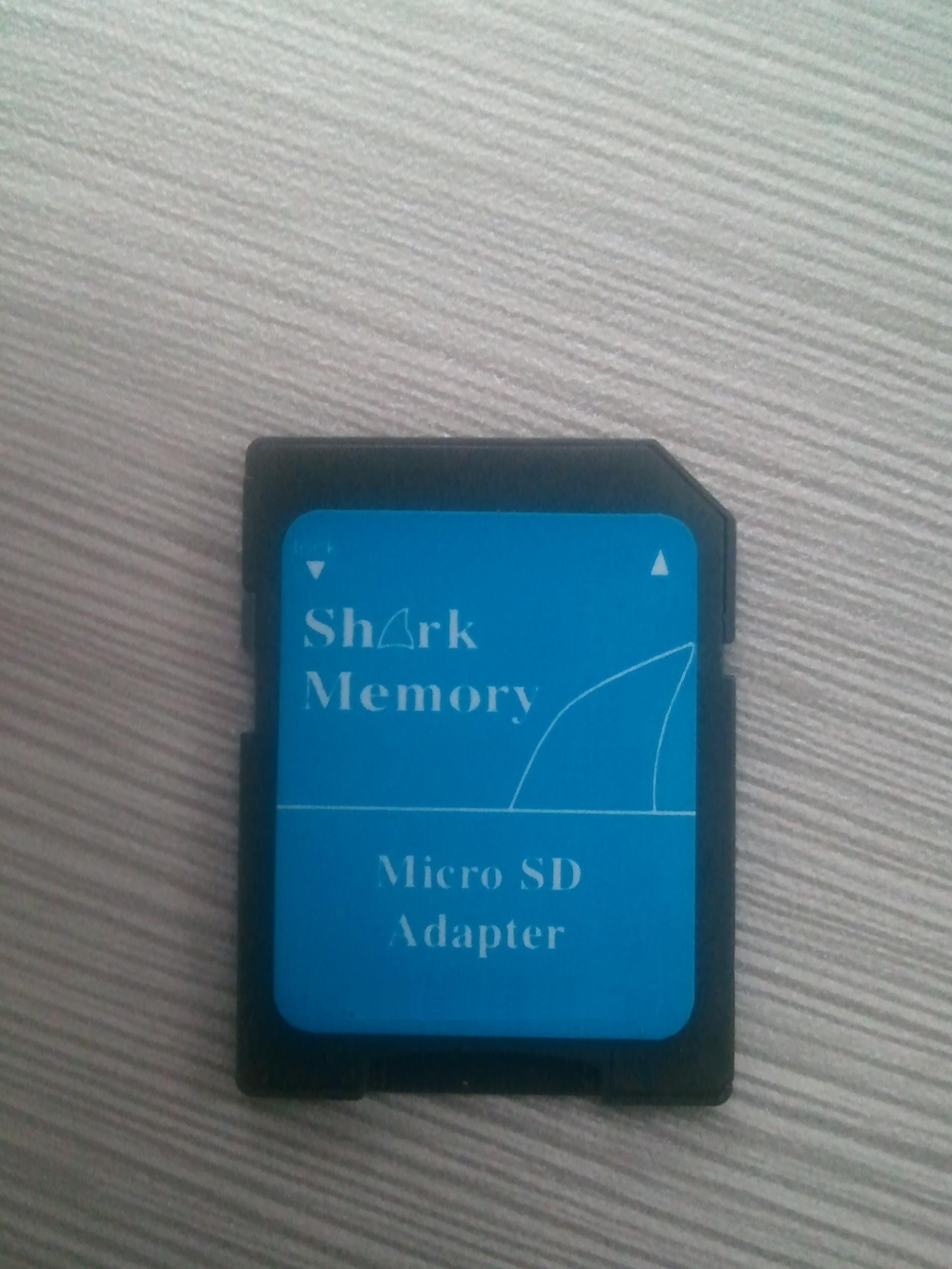 Shark 32GB Class 4 Micro SDHC Memory Card with SD Adapter