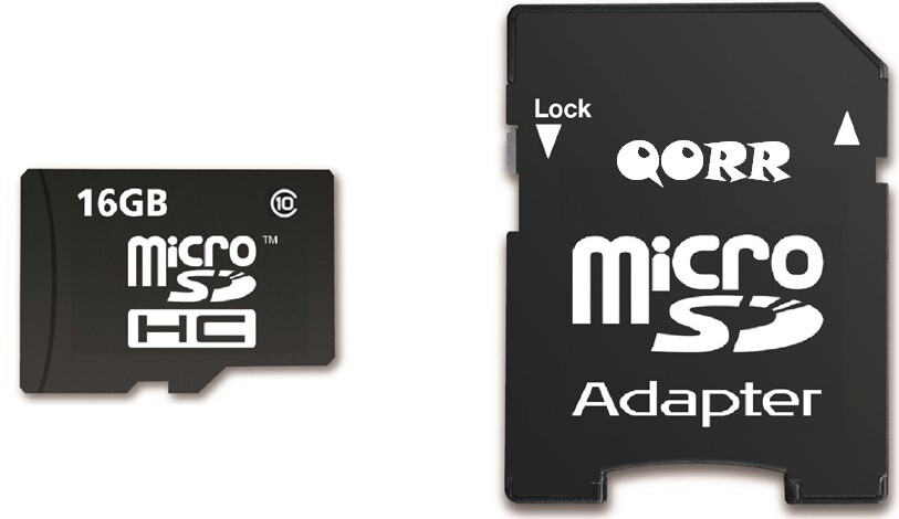 Qorr 16GB Micro SD Memory Card with SD Adapter for ASUS