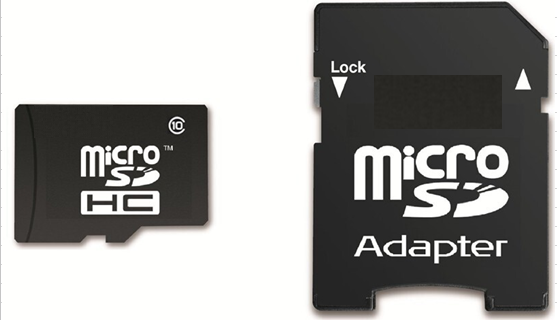 Qorr 32GB Class 4 Micro SDHC Memory Card with SD Adapter